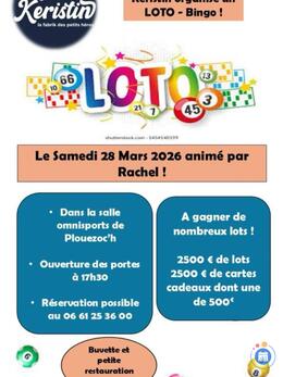 Image Loto Bingo A.P.E de Keristin à Plouezoch animé Rachel (photo 1)