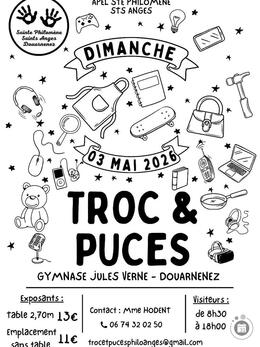 Image Troc et Puces APEL Sainte Philomène Saints Anges (photo 1)