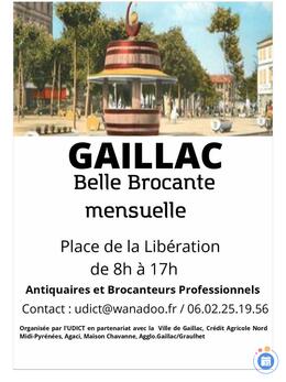 Image Belle brocante mensuelle GAILLAC (photo 1)