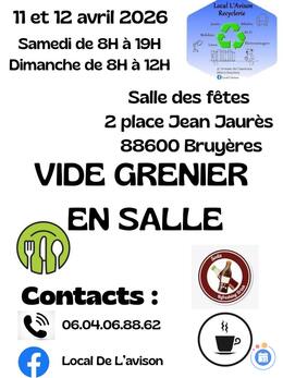 Image Vide grenier en salle (photo 1)