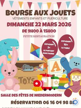 Image Bourse aux jouets, vêtements enfants et puériculture (photo 1)