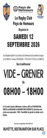 Image Vide Grenier du Rugby Pays de Nemours (photo 1)