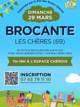 Image 30ème brocante du Sou des écoles Chérois (photo 1)