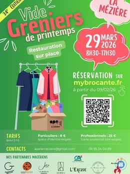 Image 34e vide-greniers de printemps à La Mézière (photo 1)