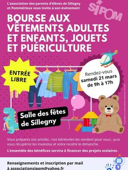 Image bourse aux vêtements adultes,enfants, jouets et puériculture (photo 1)