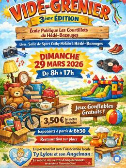 Image 3 ème vide grenier des l’APE les courtillets (photo 1)