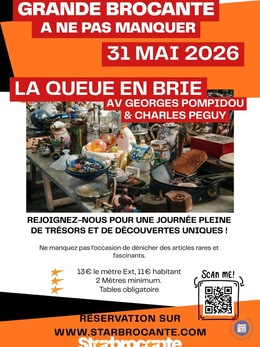 Image Grande Brocante annuelle de La Queue en Brie (photo 1)