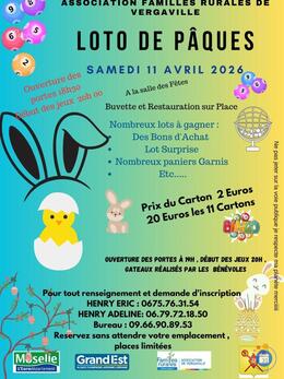 Image Loto de Pâques Association Familles Rurales (photo 1)