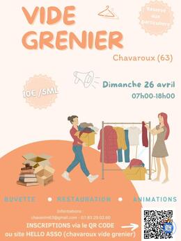 Image Vide grenier organisé par CHAV'ANIME (photo 1)