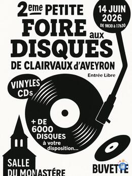 Image 2ème Petite Foire aux disques de Clairvaux d'Aveyron (photo 1)