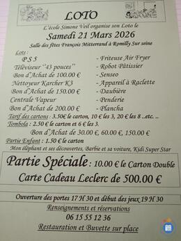 Image Loto école Simone Veil (photo 1)