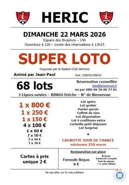 Image Super loto Heric mars 2026 (photo 1)