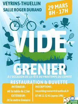 Image Vide grenier Printemps du comité (photo 1)