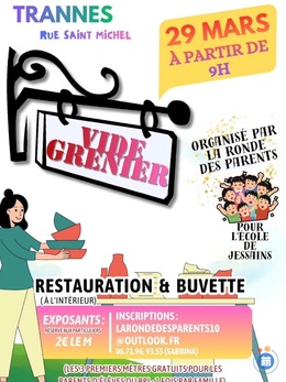 Image Vide grenier la ronde des parents (photo 1)