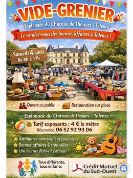 Image Vide grenier de l'association Tous différents Tous enfants (photo 1)