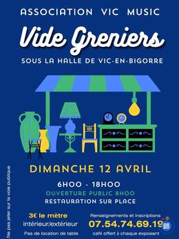 Image Vide-Greniers de printemps - Association Vic Music (photo 1)