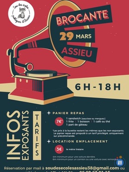 Image Brocante du Sou des écoles d’Assieu (photo 1)