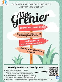 Image Vide grenier école Hôpital Quessoy (photo 1)