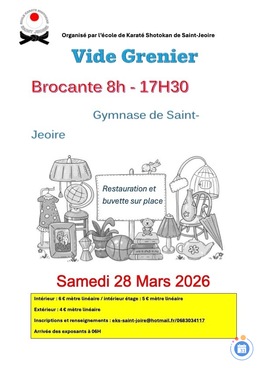 Image Vide Grenier école de karaté (photo 1)