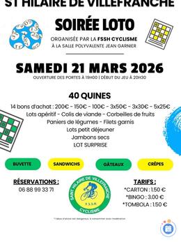 Image Loto FSSH Cyclisme (photo 1)
