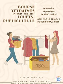 Image Bourse aux jouets, vêtements et puériculture (photo 1)