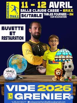 Image vide grenier handball Brax (photo 1)