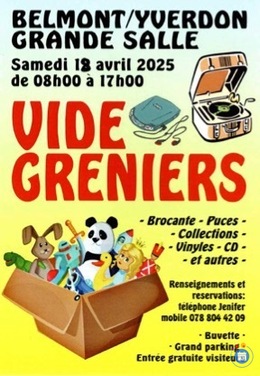 Image Vide Grenier Belmont-sur-Yverdon (photo 1)