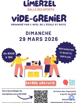 Image Vide-grenier organisé par l'APEL St Sixte (photo 1)