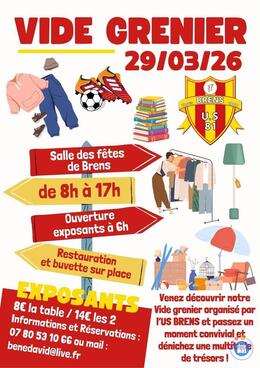 Image Vide grenier US BRENS (photo 1)