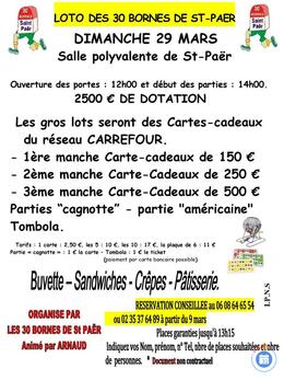 Image Loto des 30 bornes de st-paër (photo 1)
