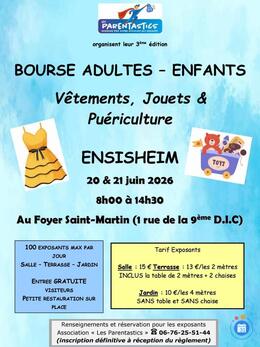 Image Bourse adultes enfants (vêtements, jouets et puériculture) (photo 1)