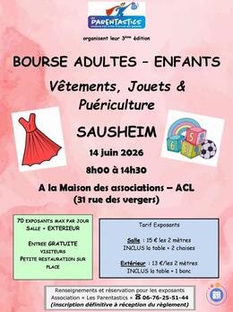 Image Bourse adultes enfants (vêtements, jouets et puériculture) (photo 1)
