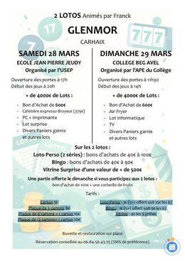 Image Loto de l'ape du college beg avel (photo 1)