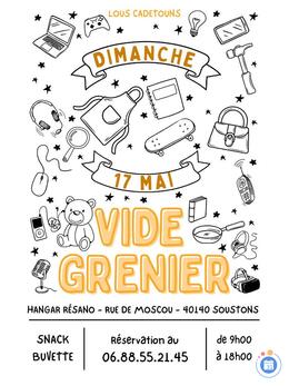 Image Vide grenier des Lous Cadetouns de SOUSTONS (photo 1)