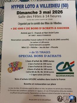 Image Hyper loto organise par le comite des fetes (photo 1)