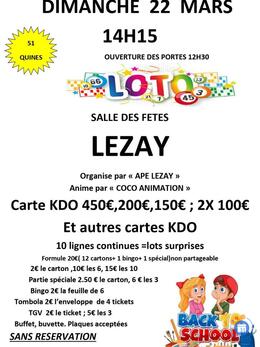 Image loto'APE LEZAY' animé par COCO ANIMATION (photo 1)