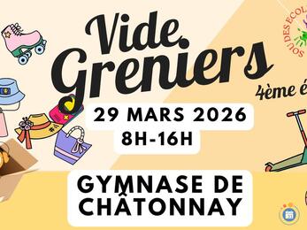 Image Vide Greniers du Sou des Ecoles de Chatonnay (photo 1)