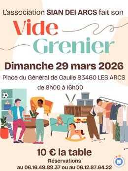 Image L'association Sian deï Arcs fait son vide grenier (photo 1)