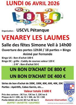 Image Loto USCVL Pétanque (photo 1)
