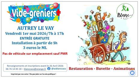 Image Vide grenier d'Autrey le Vay (photo 1)