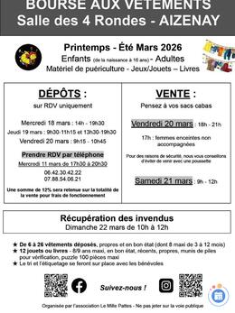 Image Bourse aux vêtements, puériculture et jouets Printemps - Été (photo 1)