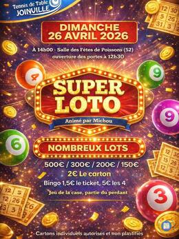Image Loto du Tennis de Table de Joinville (photo 1)