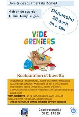 Image Vide Greniers du Monteil (photo 1)