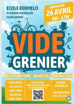 Image vide grenier du printemps école de Kermélo (photo 1)