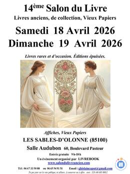 Image 14ème Salon du Livre. Livres anciens, Vieux papiers (photo 1)
