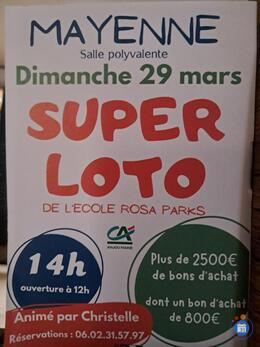 Image Super loto animation christelle ecole rosa park (photo 1)