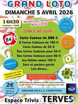 Image Grand Loto Anime Par Amandine Rdv Loto a TERVES (photo 1)