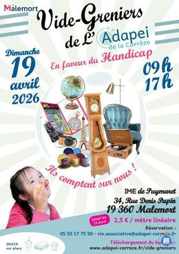 Image Vide-greniers de l'Adapei de la Corrèze (photo 1)
