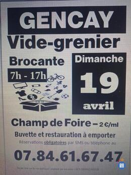 Image Grand Vide Grenier au Champ de Foire :) (photo 1)