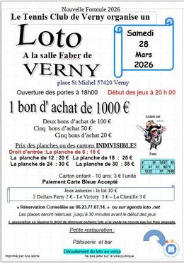 Image Loto du Tennis club de Verny (photo 1)